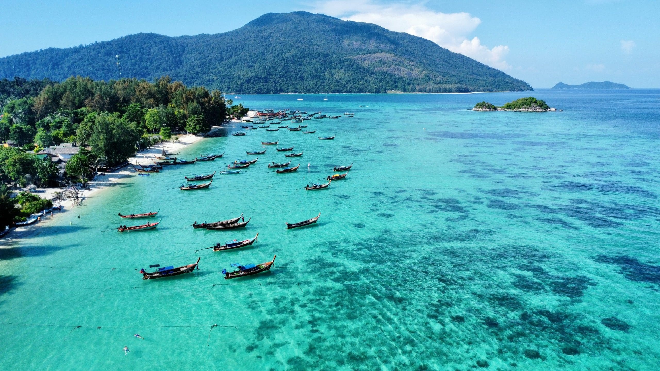 Westerlijke eilandparadijzen in Maleisië en Thailand